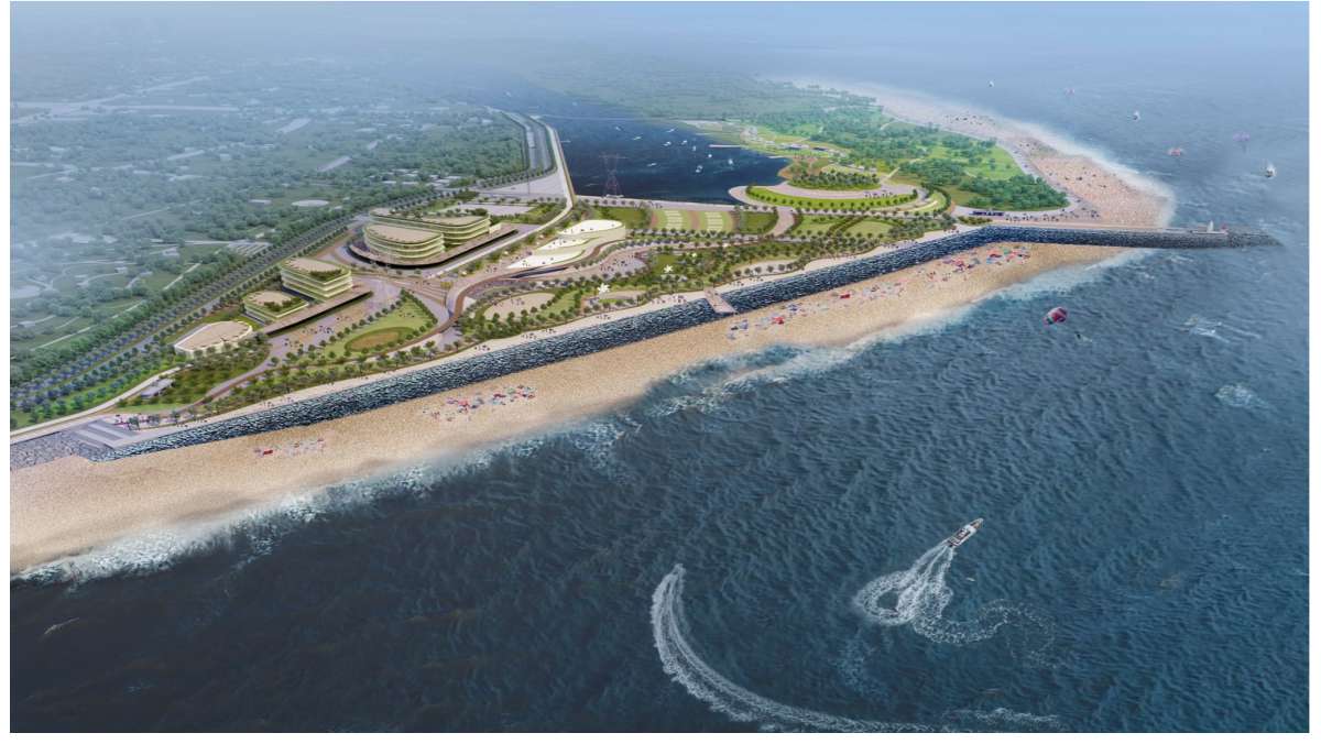 Advancing the Coastline Surat Dumas Sea-face Enters Next Stage