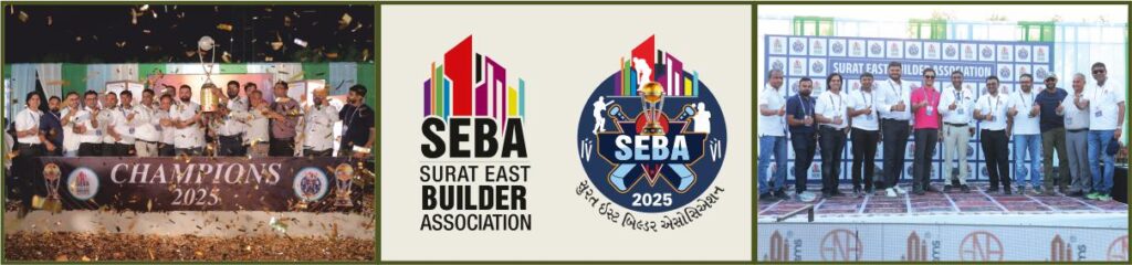 Surat east builders association seba cricket premier league organized with a bang-2