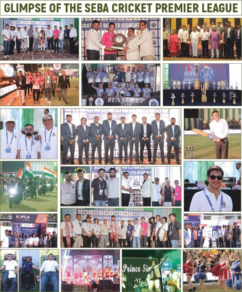 Surat east builders association seba cricket premier league organized with a bang-6