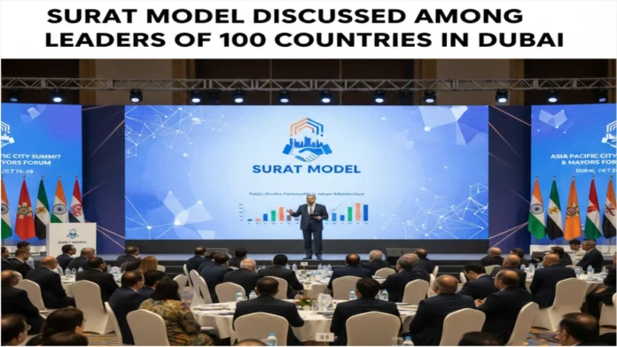 Surat model discussed among leaders of 100 countries in dubai Surat model discussed among leaders of 100 countries in dubai