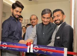 GISA Architect & Civil Projects Consultant launches new state-of-the-art office : From Government Job To Global Vision Tpr. Hardik Chanchad’s Gisa architect and civil projects consultant launches new state-of-the-art office-1
